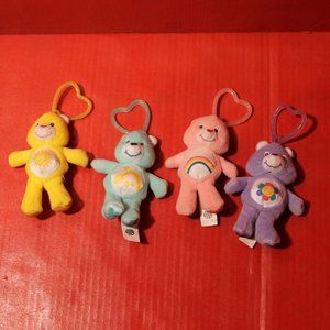Complete Set- Care Bear Key chains- Mint Condition!
